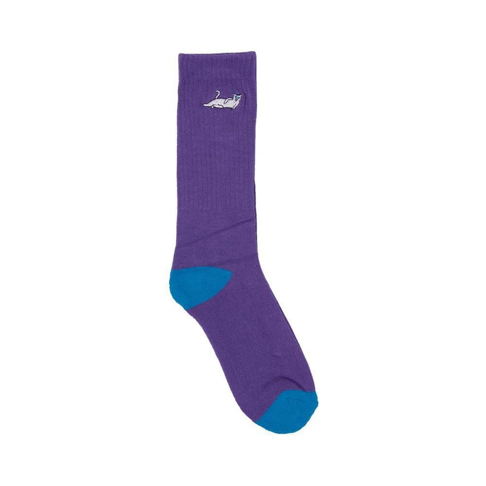 Ripndip Castanza Socks Lavender Blue - 50-50 Skate Shop