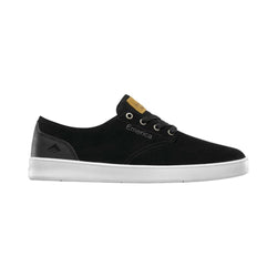 Emerica Mens The Romero Laced Black Black White - 50-50 Skate Shop