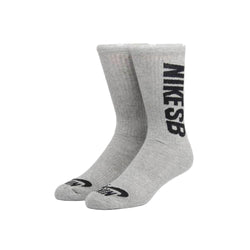 Nike SB Skate Crew Socks Dark Grey Heather 3 Pack - 50-50 Skate Shop