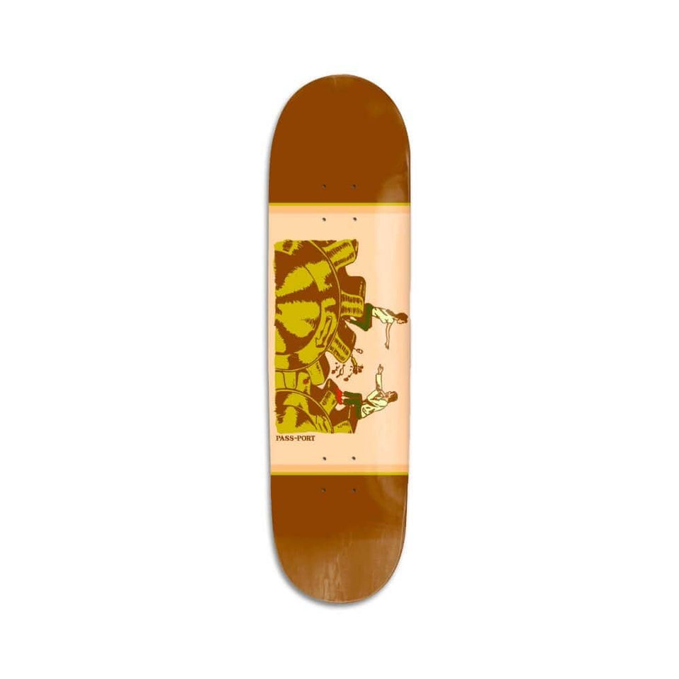 Passport Skateboard Deck Unlucky In Love 8.25" x 31.7" Date Night 14.25" WB - 50-50 Skate Shop