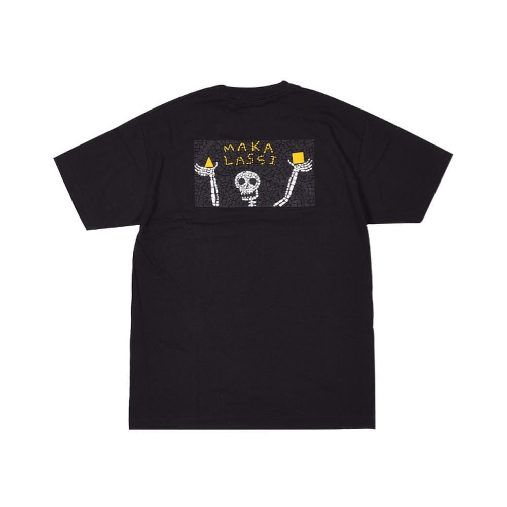 Maka Lassi Mosiac Tee Black - 50-50 Skate Shop