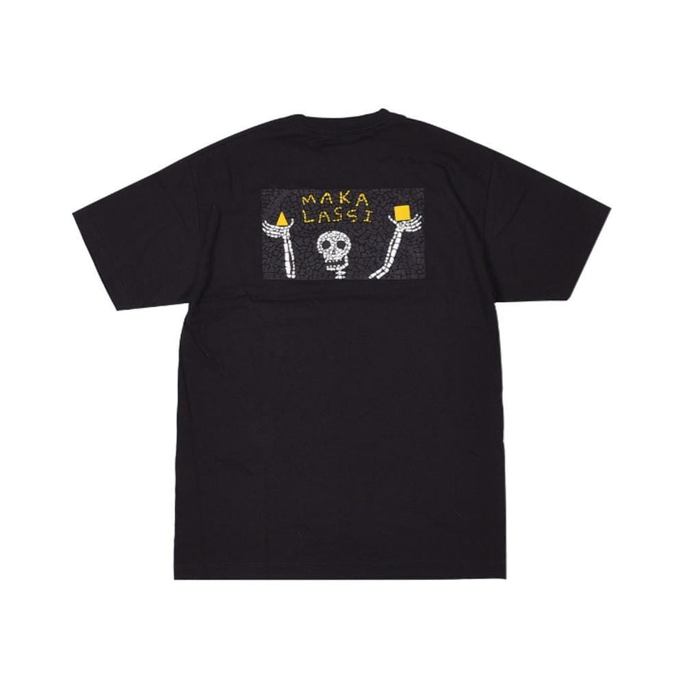 Maka Lassi Mosiac Tee Black - 50-50 Skate Shop