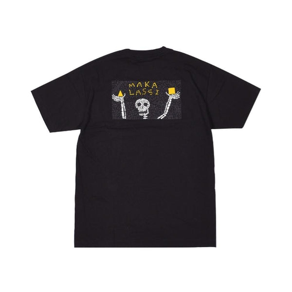 Maka Lassi Mosiac Tee Black - 50-50 Skate Shop