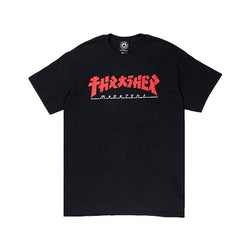 Thrasher Godzilla Short Sleeve Tee Black - 50-50 Skate Shop