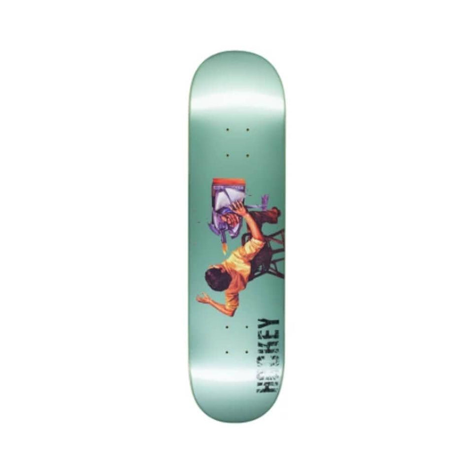 Hockey Skateboard Deck Ultraviolence 8.0" x 31.66" Donovan Piscopo Green 14" WB - 50-50 Skate Shop