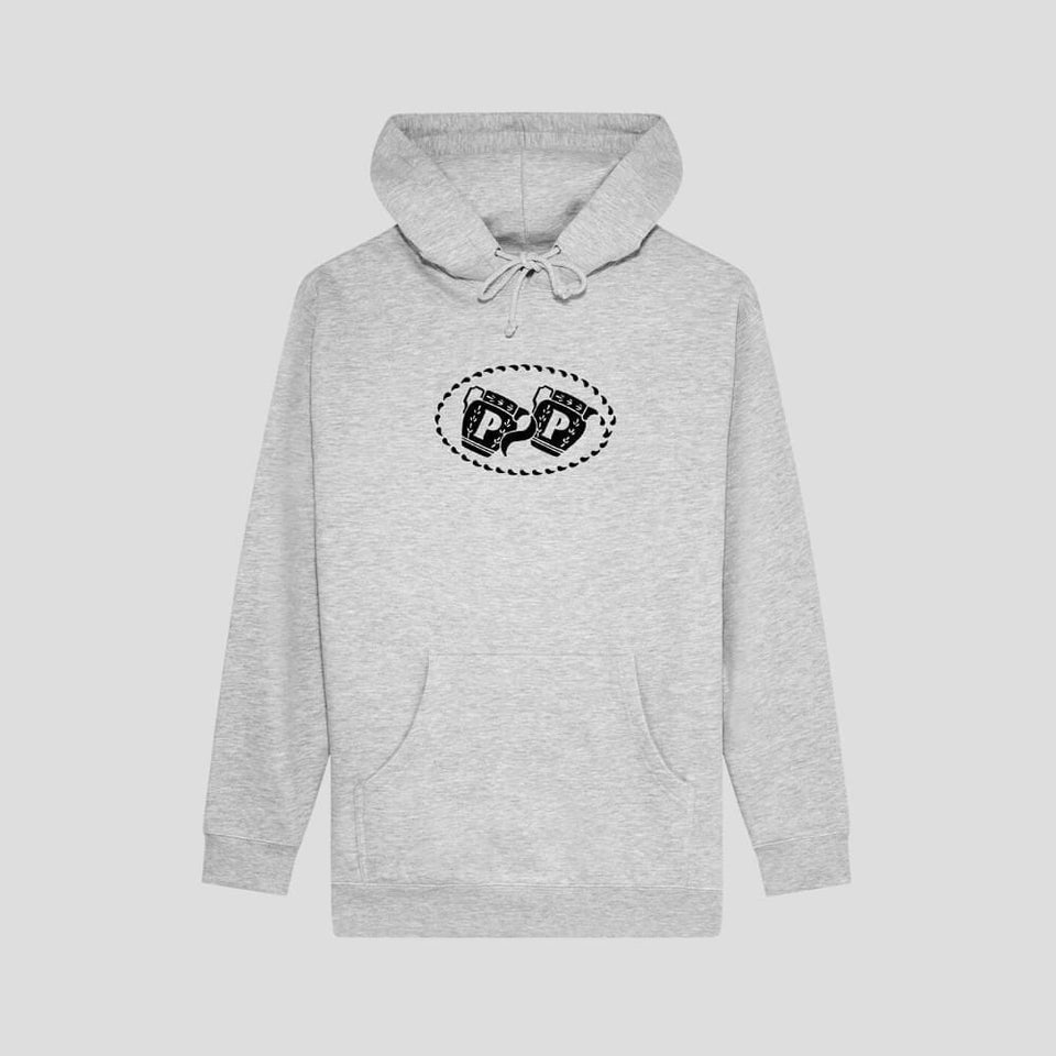 Passport Skate Vessels Hoodie Grey Heather - 50-50 Skate Shop