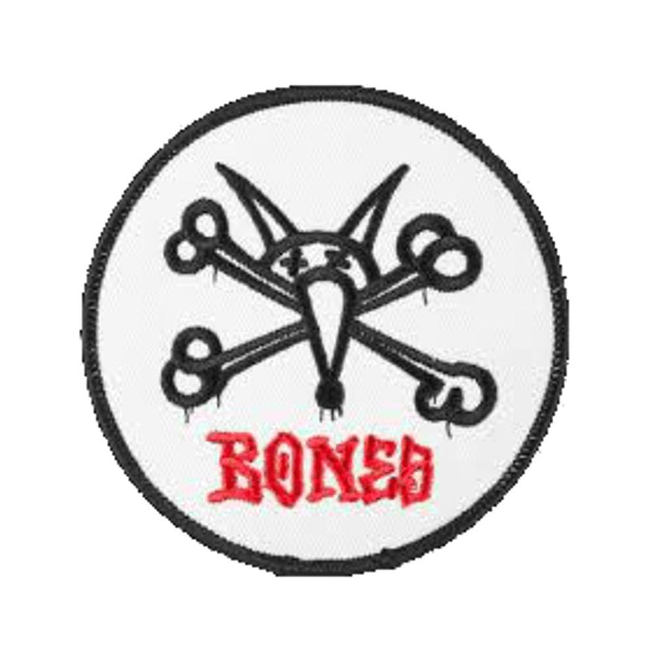 Powell Peralta Patch Vato Rat White 3.5" - 50-50 Skate Shop