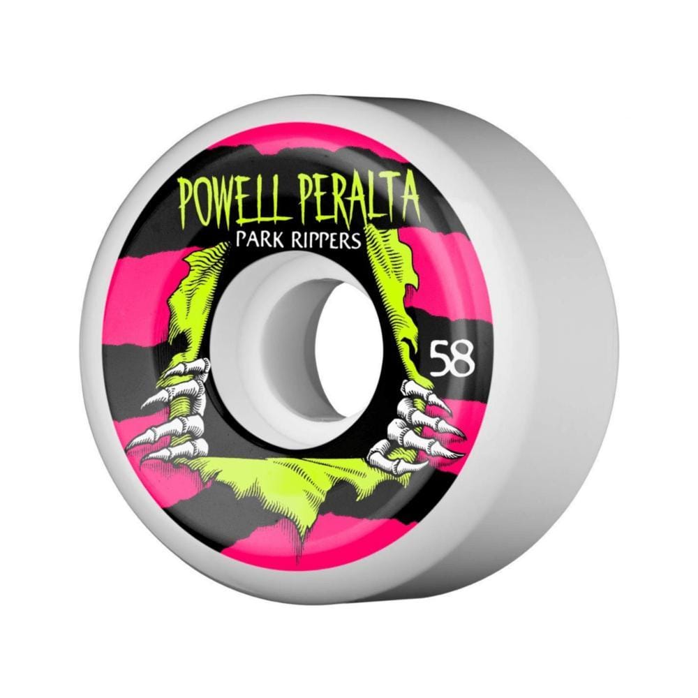 Powell Peralta Skateboard Wheels Park Ripper 2 Park Formula 58mm 104A - 50-50 Skate Shop