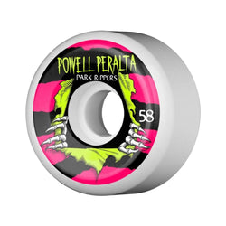 Powell Peralta Skateboard Wheels Park Ripper 2 Park Formula 58mm 104A - 50-50 Skate Shop
