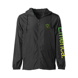 Emerica Skate Nightcrawler Windbreaker Jacket Black - 50-50 Skate Shop