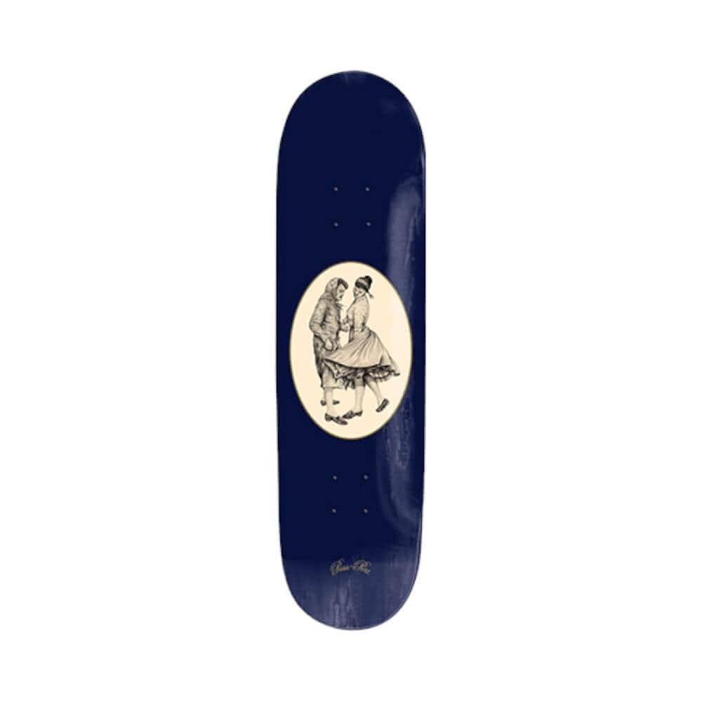 Passport Skateboard Deck Dancer Series 8.25" x 31.7" Blue 14.25" WB - 50-50 Skate Shop