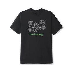 Butter Goods Easy Listening Tee Black - 50-50 Skate Shop