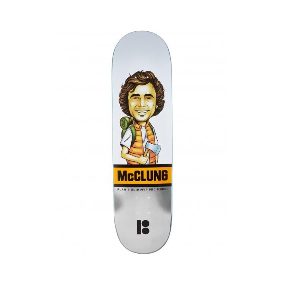 Plan B Trevor MVP Skateboard Deck 8.25" - 50-50 Skate Shop