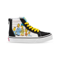 Vans x The Simpsons Kids Sk8 Hi Zip 1987-2020 - 50-50 Skate Shop
