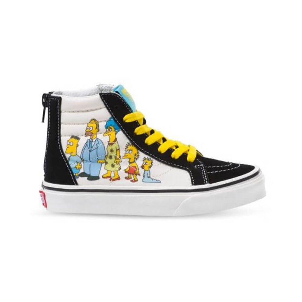 Vans x The Simpsons Kids Sk8 Hi Zip 1987-2020 - 50-50 Skate Shop