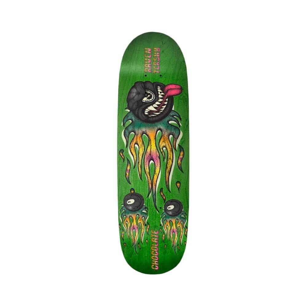 Chocolate Skateboard Deck Mad 8 Ball WR41 Raven Tershy 9.25" x 32" Shape G045 13.875" WB - 50-50 Skate Shop