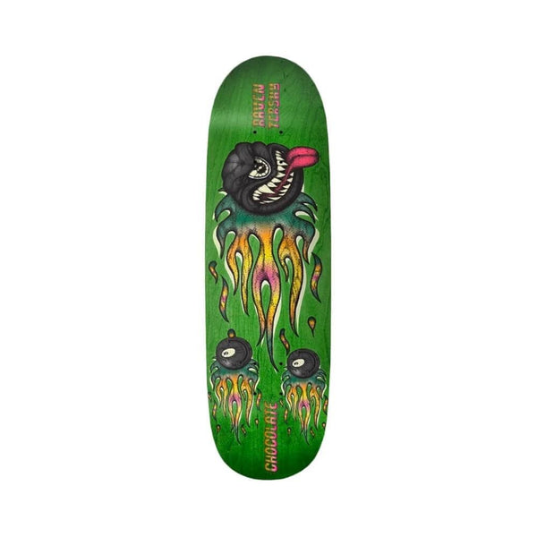 Chocolate Skateboard Deck Mad 8 Ball WR41 Raven Tershy 9.25" x 32" Shape G045 13.875" WB - 50-50 Skate Shop