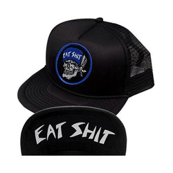 Dogtown x Suicidal Eat Shit Patch Mesh Hat Black - 50-50 Skate Shop