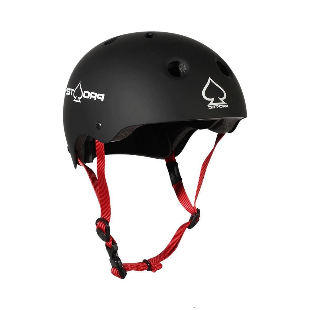 Pro Tec Classic Certified Skate Bike Junior Helmet Matte Black - 50-50 Skate Shop