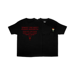 Passport Simply The Best Tee Black - 50-50 Skate Shop