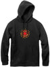 New Deal Vallely Mammoth Pullover Hoodie Black - 50-50 Skate Shop