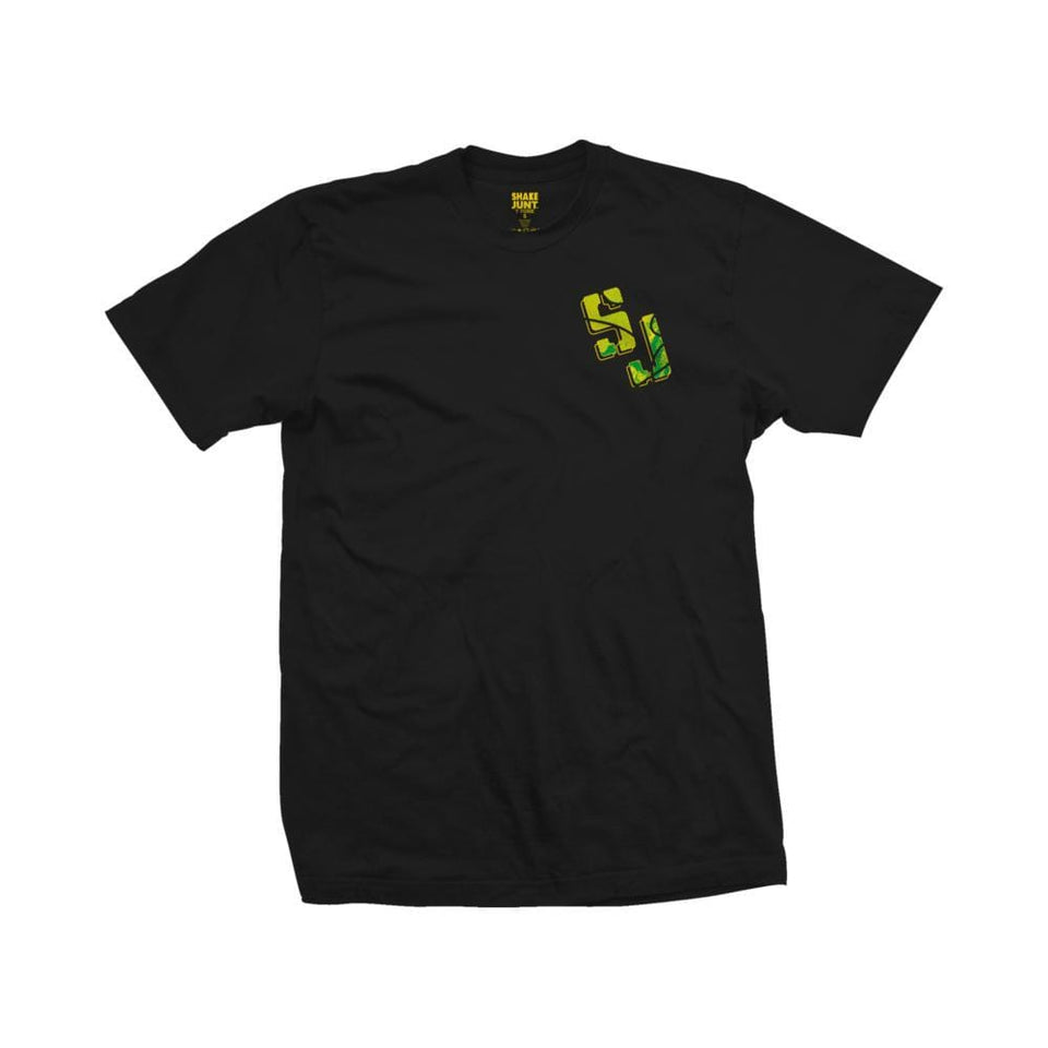 Shake Junt Tee T-Funk Grip Black - 50-50 Skate Shop