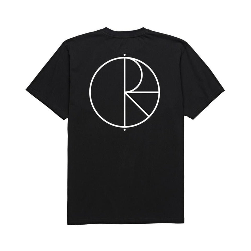 Polar Stroke Logo Tee Black - 50-50 Skate Shop