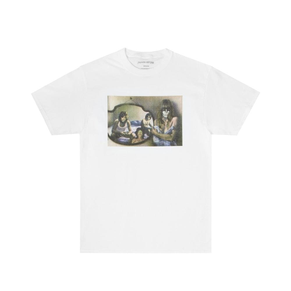 Fucking Awesome Mirror T-Shirt White - 50-50 Skate Shop