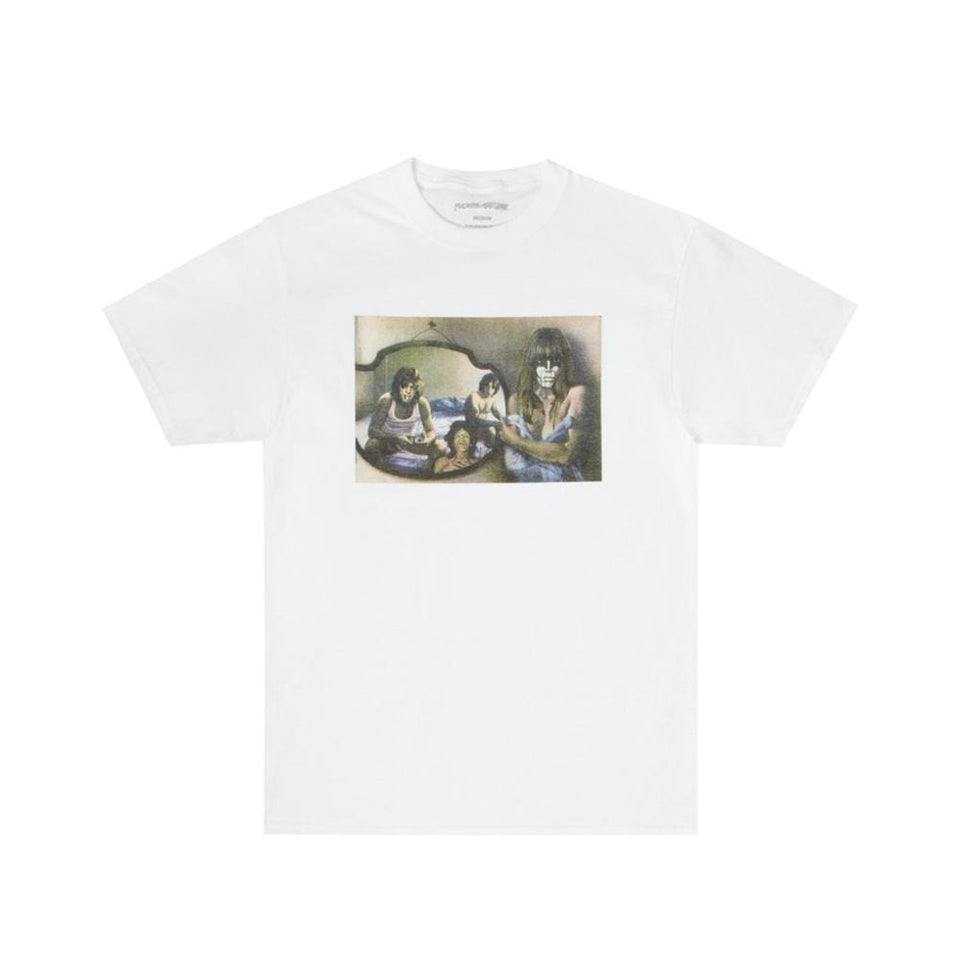 Fucking Awesome Mirror T-Shirt White - 50-50 Skate Shop