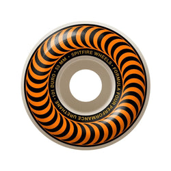 Spitfire Skateboard Wheels F4 101D Classic Swirl 53mm Orange - Set of 4 - 50-50 Skate Shop