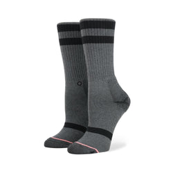 Stance Womens Classic Uncommon Crew Socks Black - 50-50 Skate Shop