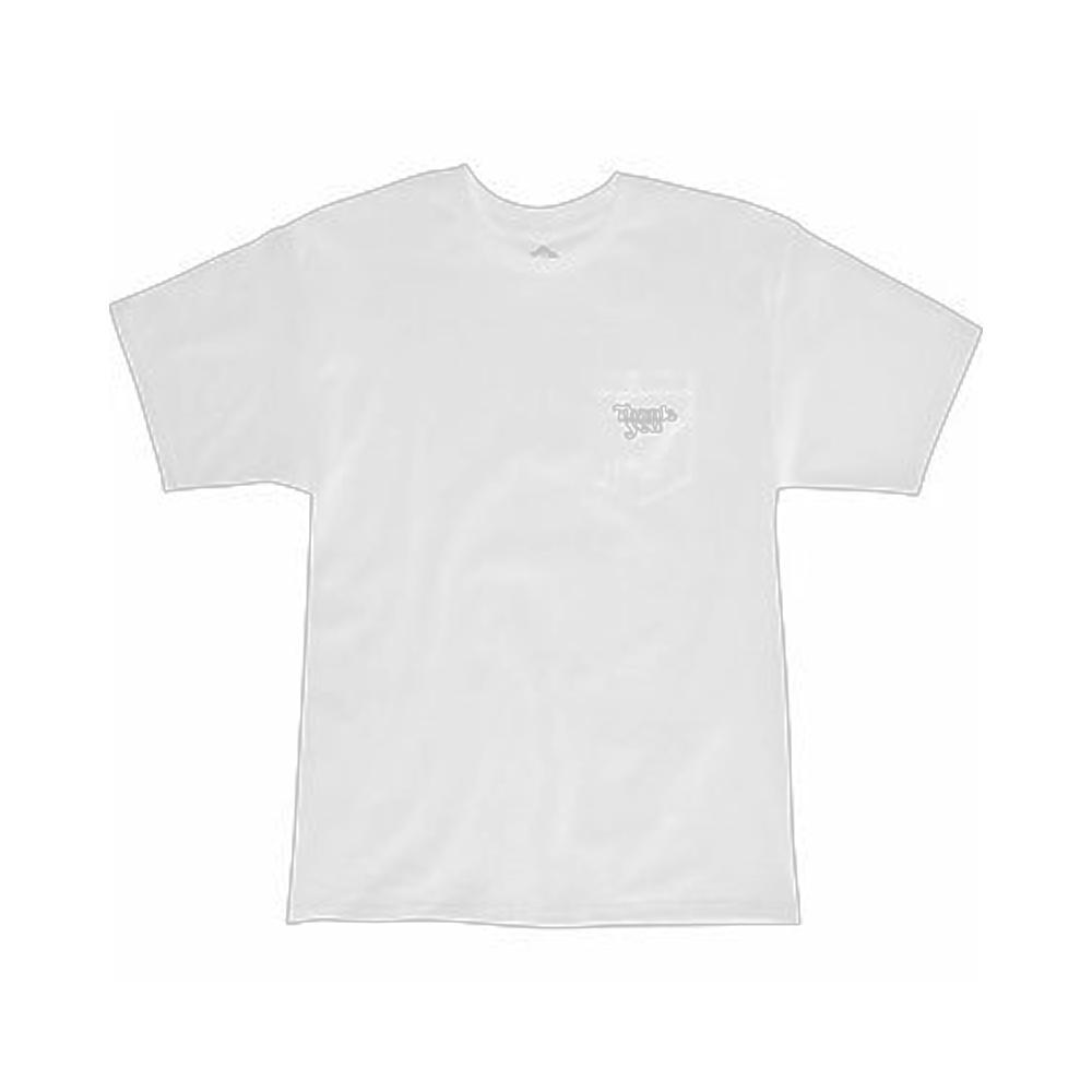 Thank You Skate Tee Pocket Logo Black - 50-50 Skate Shop