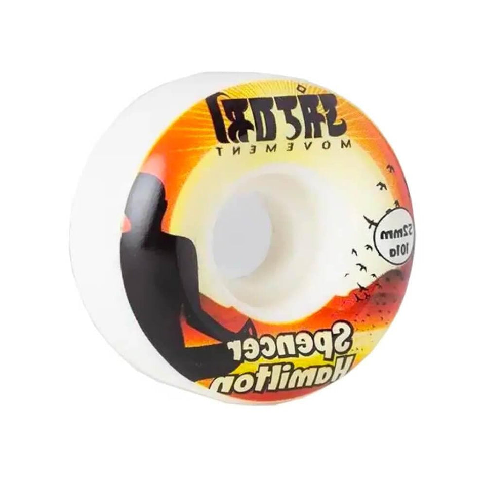 Satori Skateboard Wheels Spencer Hamilton Meditate 52mm 101a (Conical) - Set of 4 - 50-50 Skate Shop