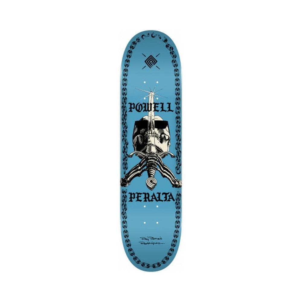 Powell Peralta Skateboard Deck SAS Chainz 8.5" x 32.08" Blue - 50-50 Skate Shop