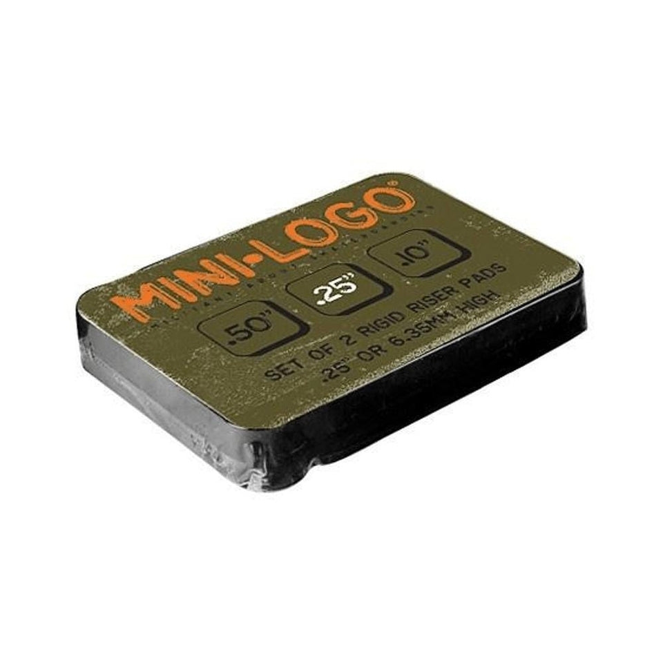 Mini Logo .25" Riser Pads (2 pack) - 50-50 Skate Shop