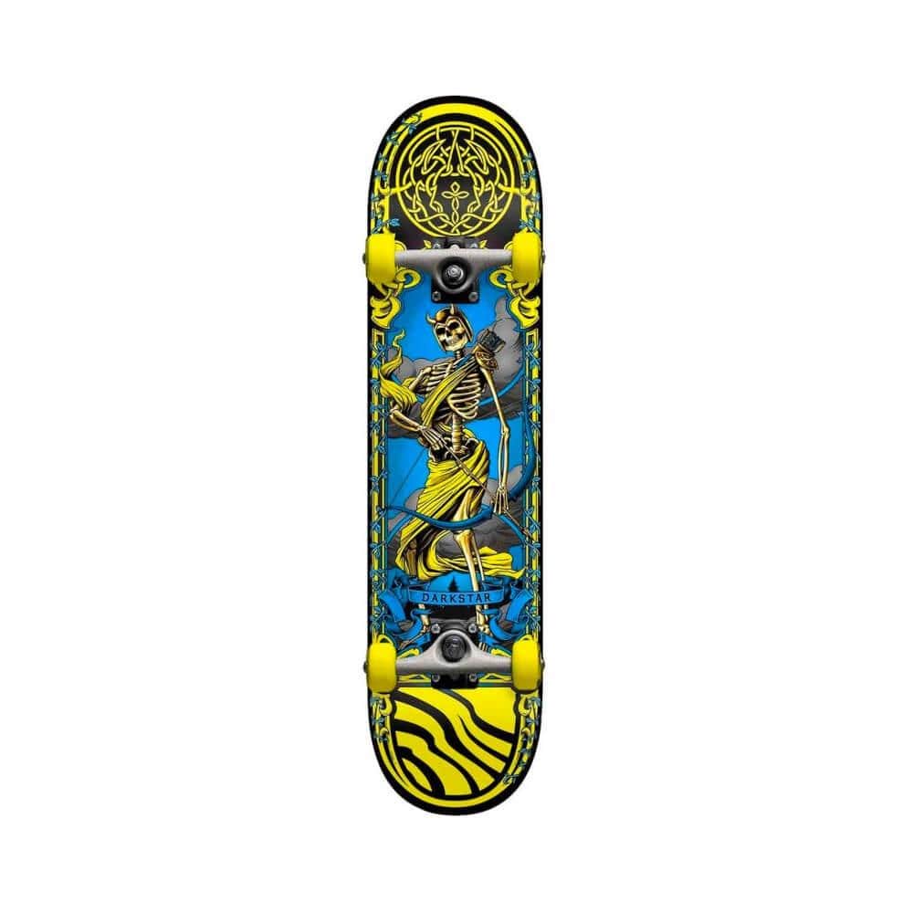 Darkstar Skateboard Complete Arrow FP 7.5" x 31" Yellow 13.5" - 50-50 Skate Shop