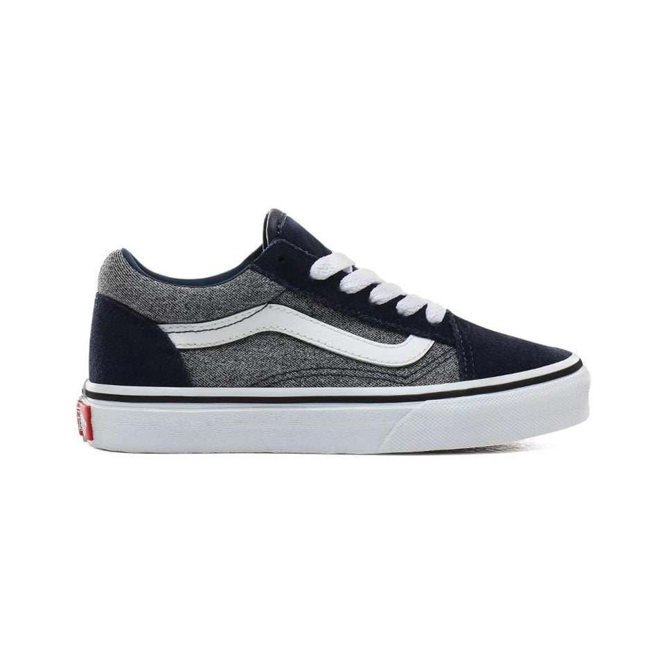 Vans Kids Old Skool (Suede) Suiting Dress Blues - 50-50 Skate Shop