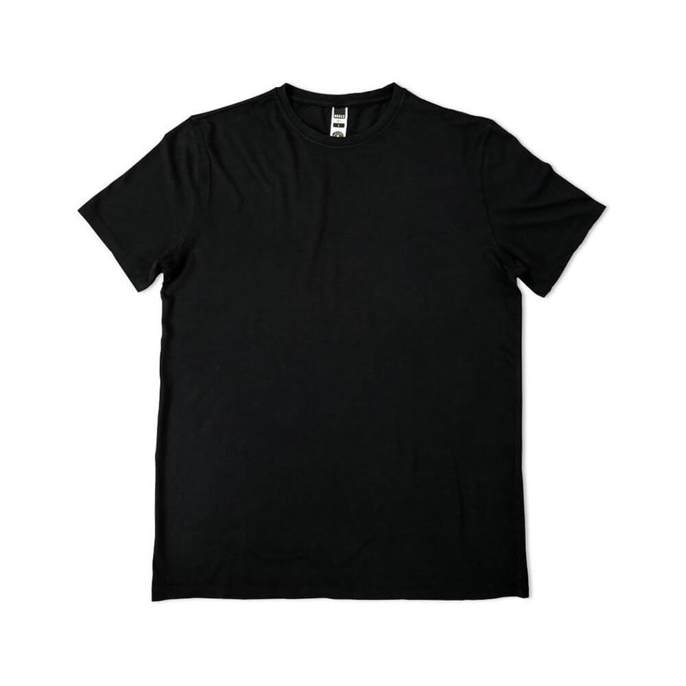 Modus Tee Short Sleeve Bamboo Black - 50-50 Skate Shop