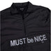 Ripndip Must Be Nice Half Zip Anorak Jacket Black 3M - 50-50 Skate Shop