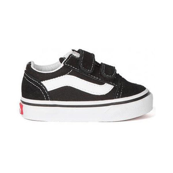 Vans Toddler Old Skool V Black White - 50-50 Skate Shop