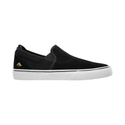 Emerica Wino G6 Slip On Black White Gold - 50-50 Skate Shop