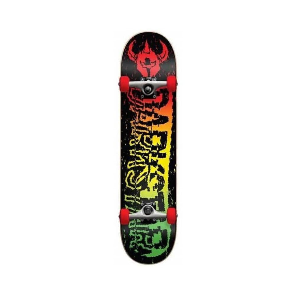 Darkstar Skateboard Complete VHS FP 7.5" x 31" Rasta 13.875" WB - 50-50 Skate Shop