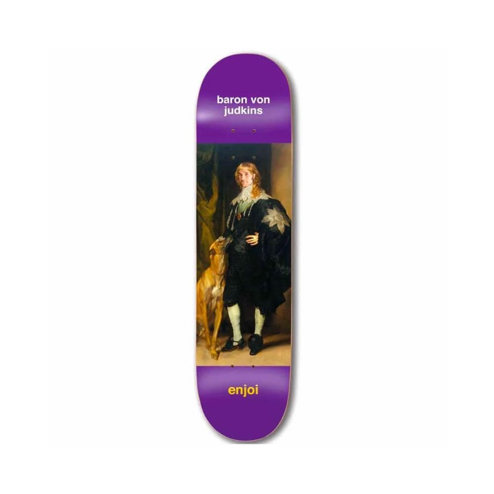 Enjoi Skateboard Deck Renaissance Impact Light 8.25" x 32.1" Nestor Judkins 14.25" WB - 50-50 Skate Shop