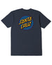 Santa Cruz Youth Framework Dot Tee Blue Night - 50-50 Skate Shop