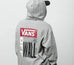 Vans Retro Tall Type Pullover Hoodie Cement Heather - 50-50 Skate Shop