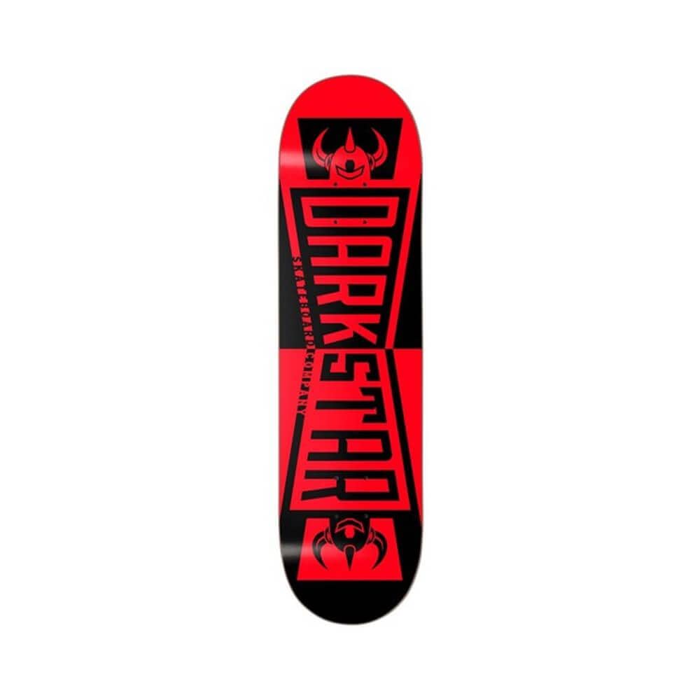 Darkstar Skateboard Deck Divide RHM 7.75" x 31.2" Black Red 13.875" WB - 50-50 Skate Shop