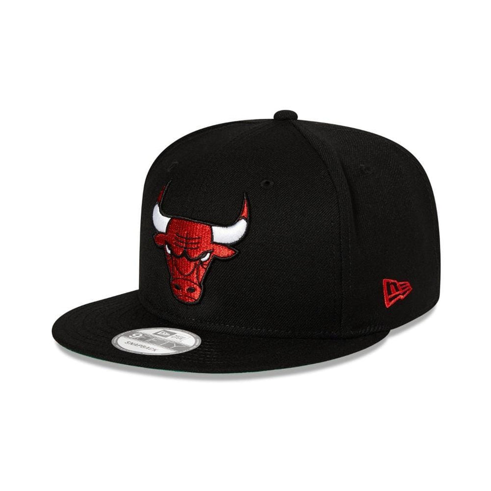 New Era 9FIFTY Chicago Bulls Black/Scarlet - 50-50 Skate Shop