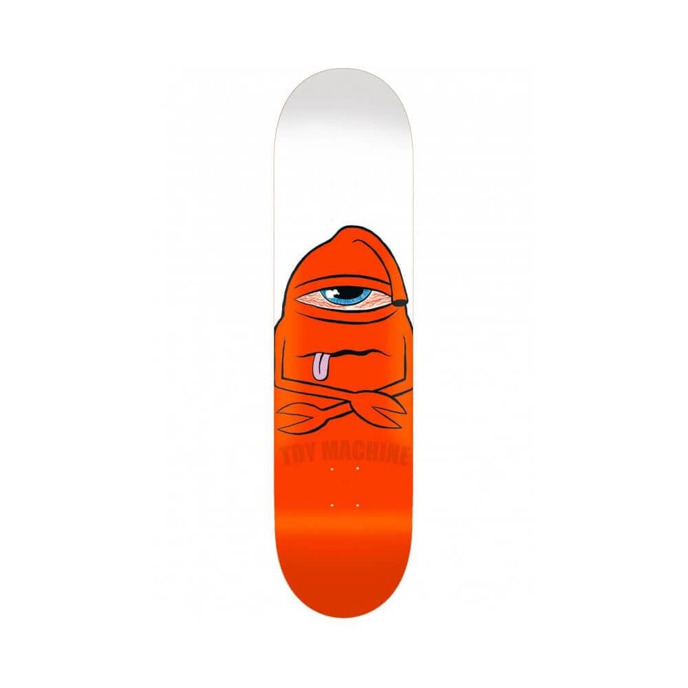 Toy Machine Skateboard Deck Bored Sect 8.0" x 31.84" White 14.25" WB - 50-50 Skate Shop