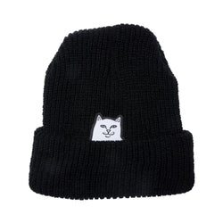 Ripndip Lord Nermal Beanie Black - 50-50 Skate Shop