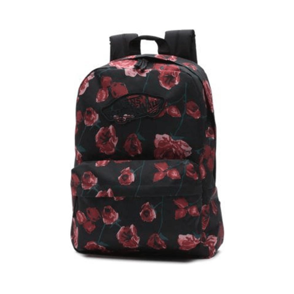 Vans Realm Backpack Painted Rose Black Afterpay Zip Pay